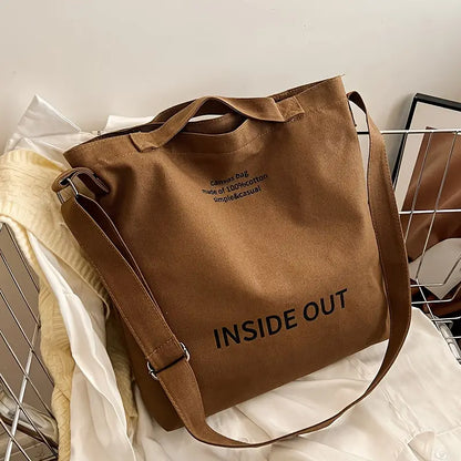 INSIDE OUT | Vintage Tote/Shoulder Bag for HIM & HER